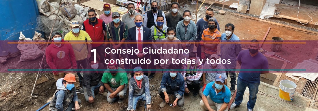 Consejo Ciudadano construido por todas y todos